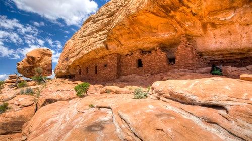 Bears Ears National Monument protects sacred Native American lands.