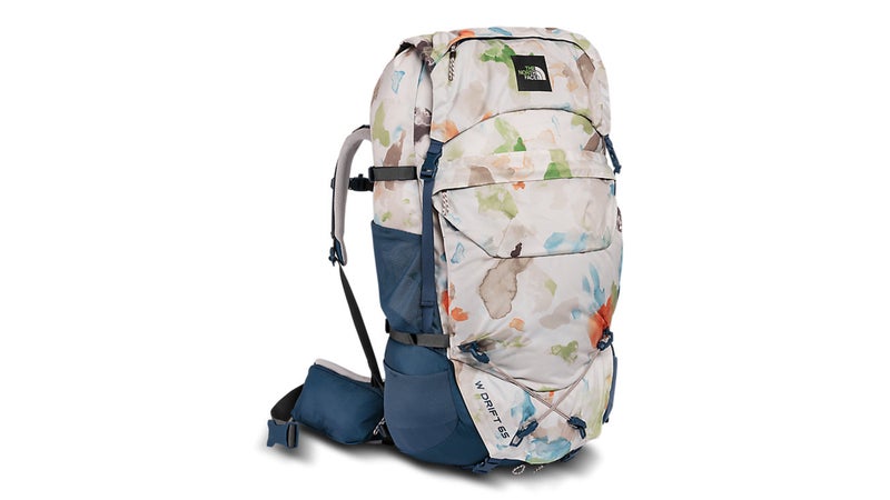 The North Face Drift 65 pack.