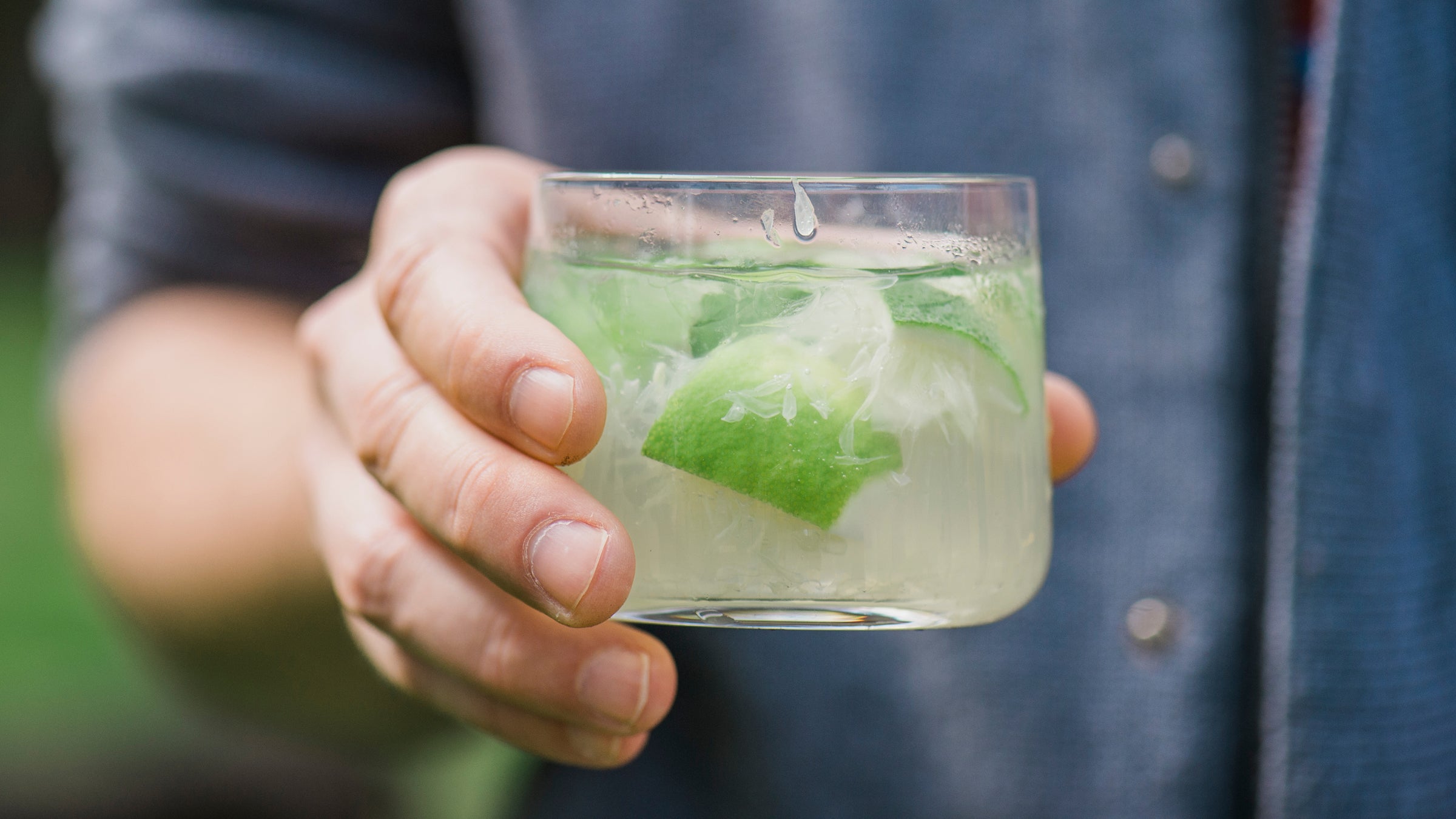 Lemon-lime hydration mix makes an easy (and pack-friendly) backcountry margarita.