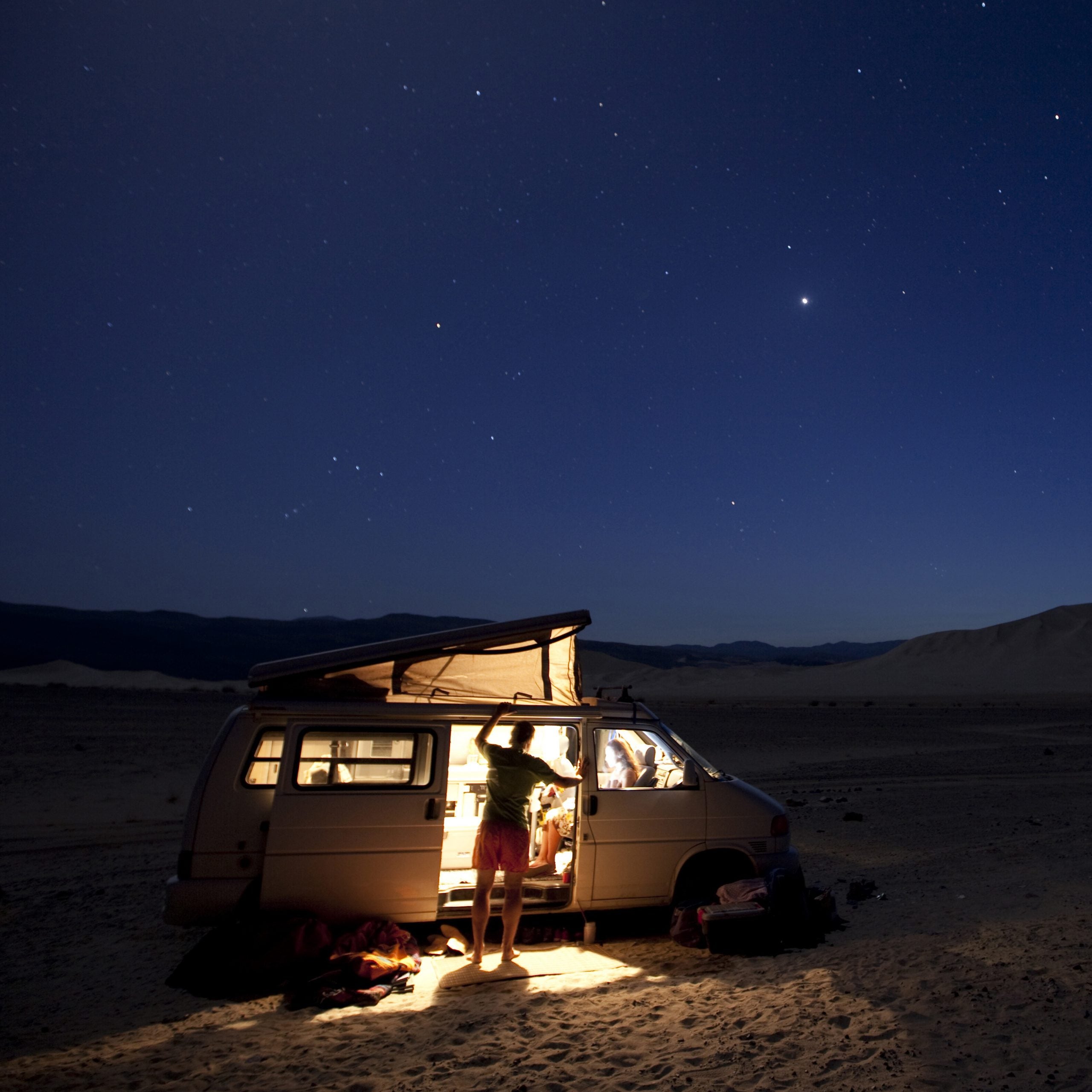 Living out of a van takes adventure to a whole new level.