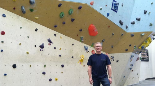 Gary Rall's Portland Rock Gym is the country's second-oldest climbing gym.