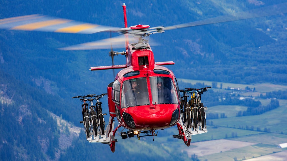 The Rack That Will Launch the Western B.C. Heli-Bike Industry