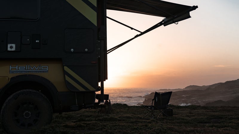 A sunset all your own, on the Pacific Ocean. Sights like this are rare in the U.S., but there's about 600 miles of people-free Pacific coastline in Baja. Just take your pick of any beach of clifftop you want to camp on.