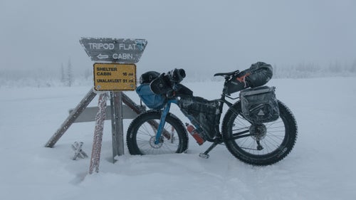 The portage from Kaltag on the Yukon River, which weaves 75 miles north to Unalakleet on the ocean, was shrouded in a supernatural mist. This stretch of trail was some of the most incredible fat-biking I’ve ever done.