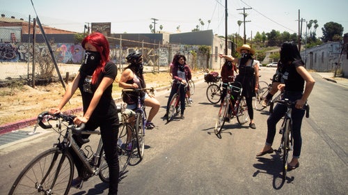 The Los Angeles cycling group, Ovarian Psycos, are the subjects of a compelling new documentary.