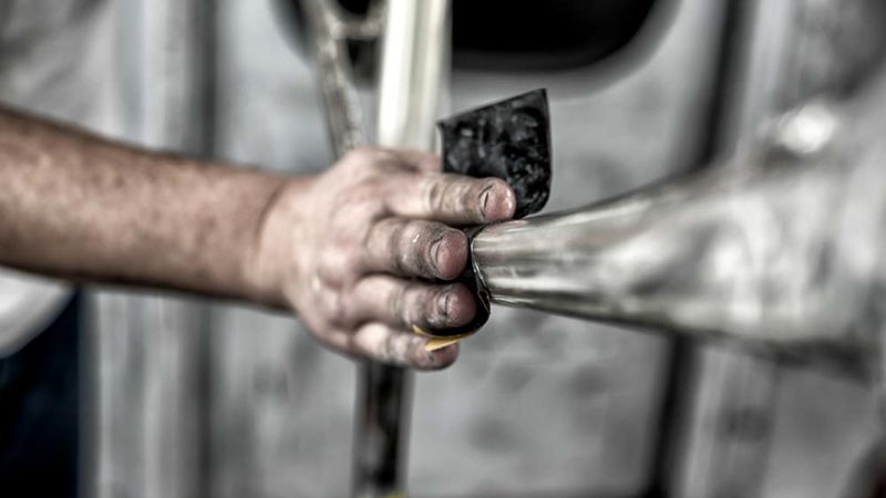 On Allied’s factory floor, there are technicians curing frames, others fabricating small parts like drop-outs and seatposts, and still others sanding and painting finished frames and building them into complete bikes.