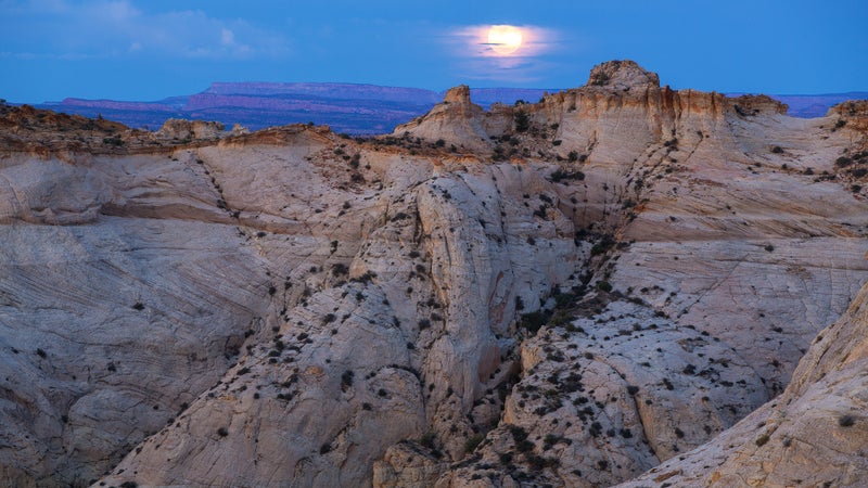 The executive order reaches back to include the 1.9 million-acre Grand Staircase-Escalante, established in 1996 by then-President Bill Clinton.