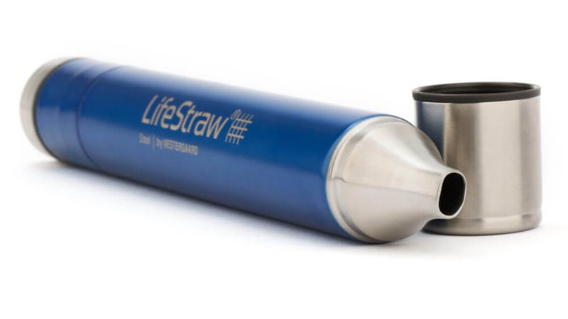 LifeStraw Steel water filter.
