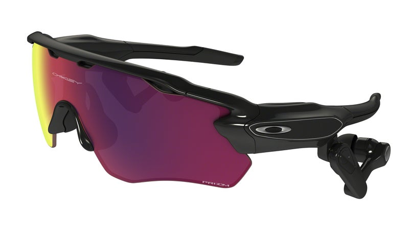 Oakley Radar Pace sunglasses.