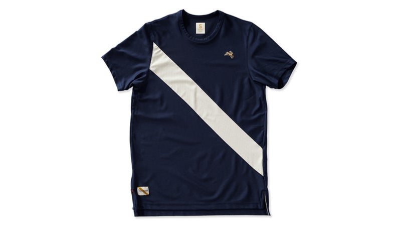 Tracksmith Van Cortlandt Tech shirt.