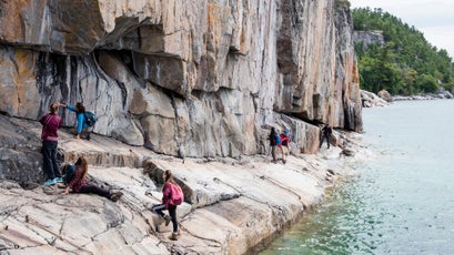 Lake Superior Provincial Park.