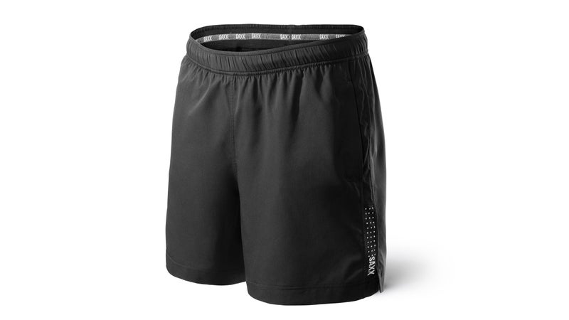 Saxx Kinetic Run shorts.