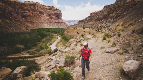 Whether hiking or running, summertime heat can take a toll. Here's how to prepare.