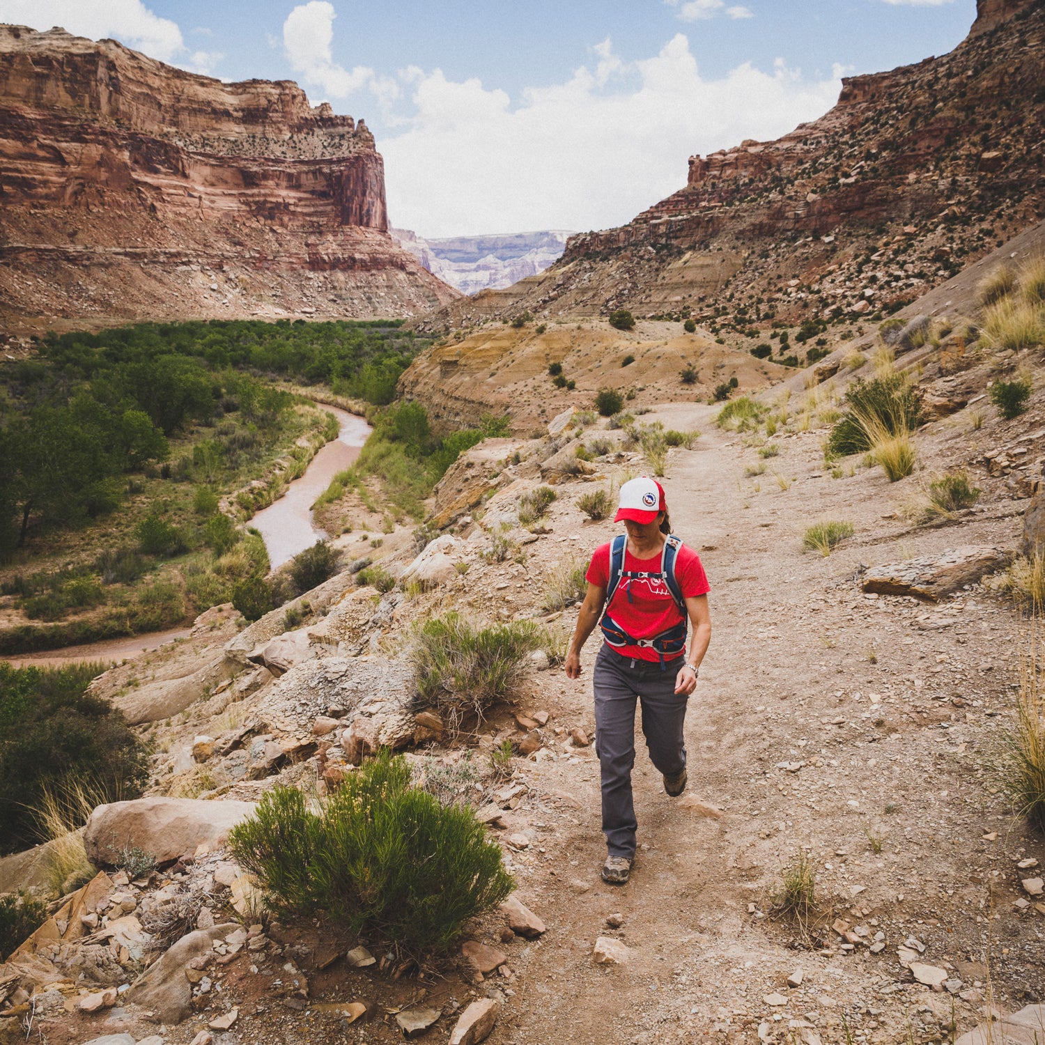 Hot 2025 weather hiking