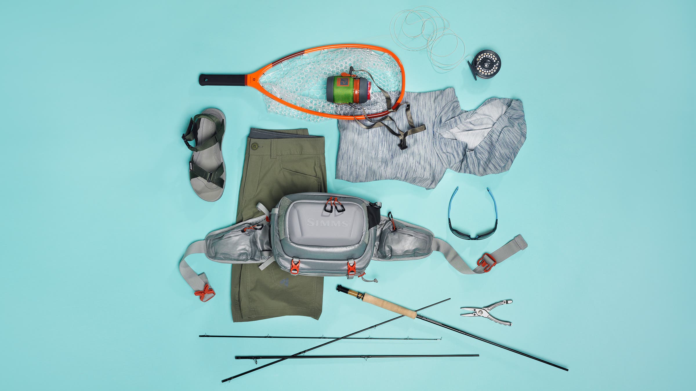 best fly fishing accessories 2016 TOPFORT Rod and Reel Combo, 4-Piece Fly Rod Kit with Complete Fly Fishing Gear: Fly Rod, Pre-Spooled Fly Fishing Reel, Fishing Flies, Leader, Forceps, Nipper and Carrying Case Best Fly Fishing Accessories