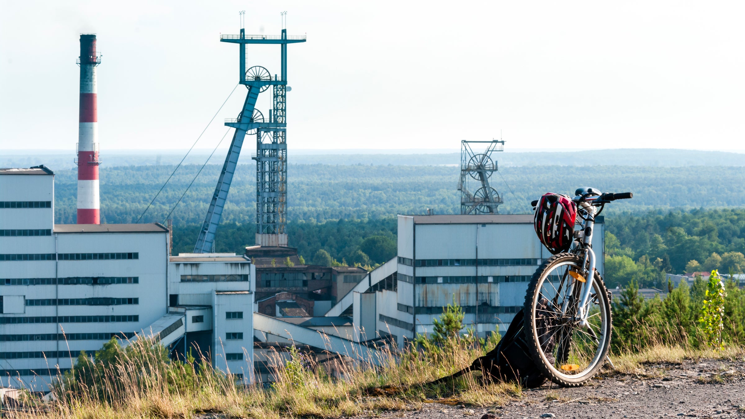 Mountain biking has revitalized a number of former mining towns. 