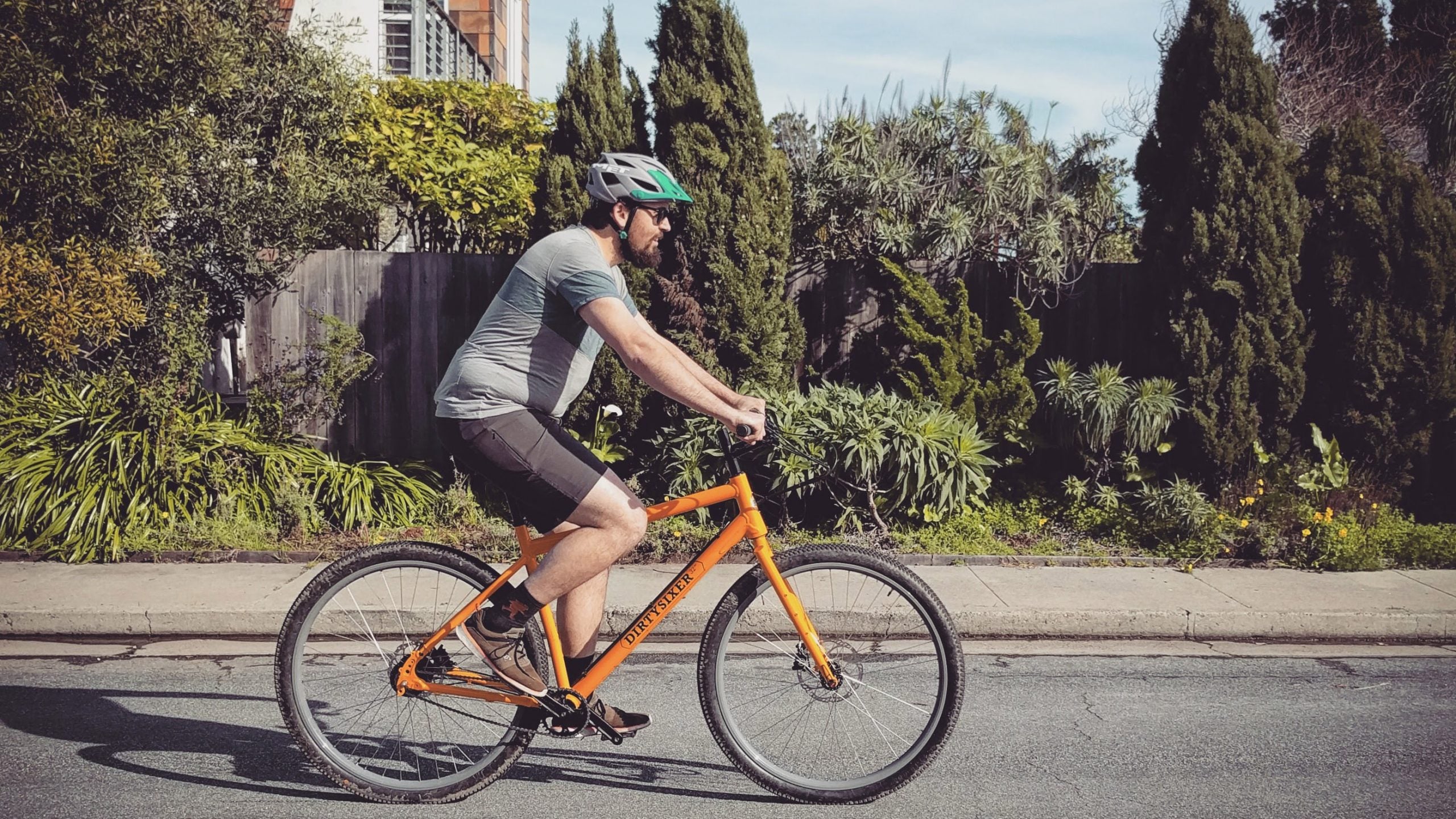 This Bike Was Designed for Tall People So We Got a Tall Person to