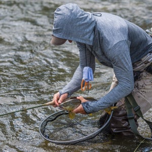 The Voormi River Run Hoodie is a perfect march for any day spent throwing lines.