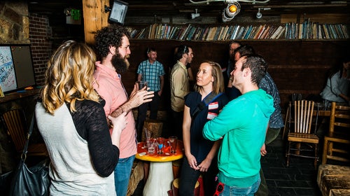 A Mappy Hour event in Denver in March.