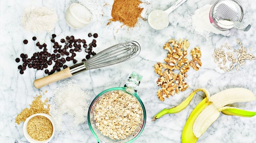 These chocolate chip banana cookies are packed with nutritional energy.