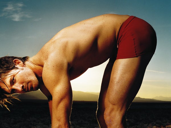 Brett Young, runner, boxer, and rock climber: “Your body is different every day, and you have to work it according to how it feels. Listen to it.”