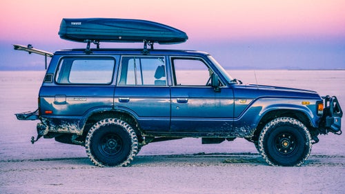“I’ve had [Francis the Land Cruiser] long before the trailer. She’s an old ’86 diesel with about 250,000 miles. She’s been the best purchase of my life.”
