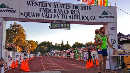 Timothy Olson, after winning Western States in 2013.