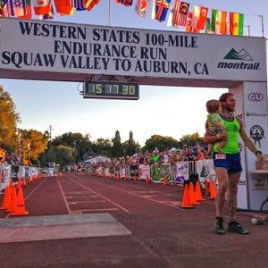 Timothy Olson, after winning Western States in 2013.