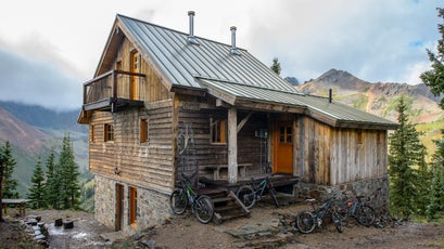 Colorado's Opus Hut, in the San Juan Mountains