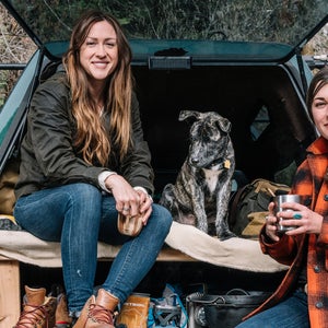Jainee Dial (left) and Lindsey Elliott (right) are the two co-founders of Wylder Goods—an outdoor gear brand specifically for women.