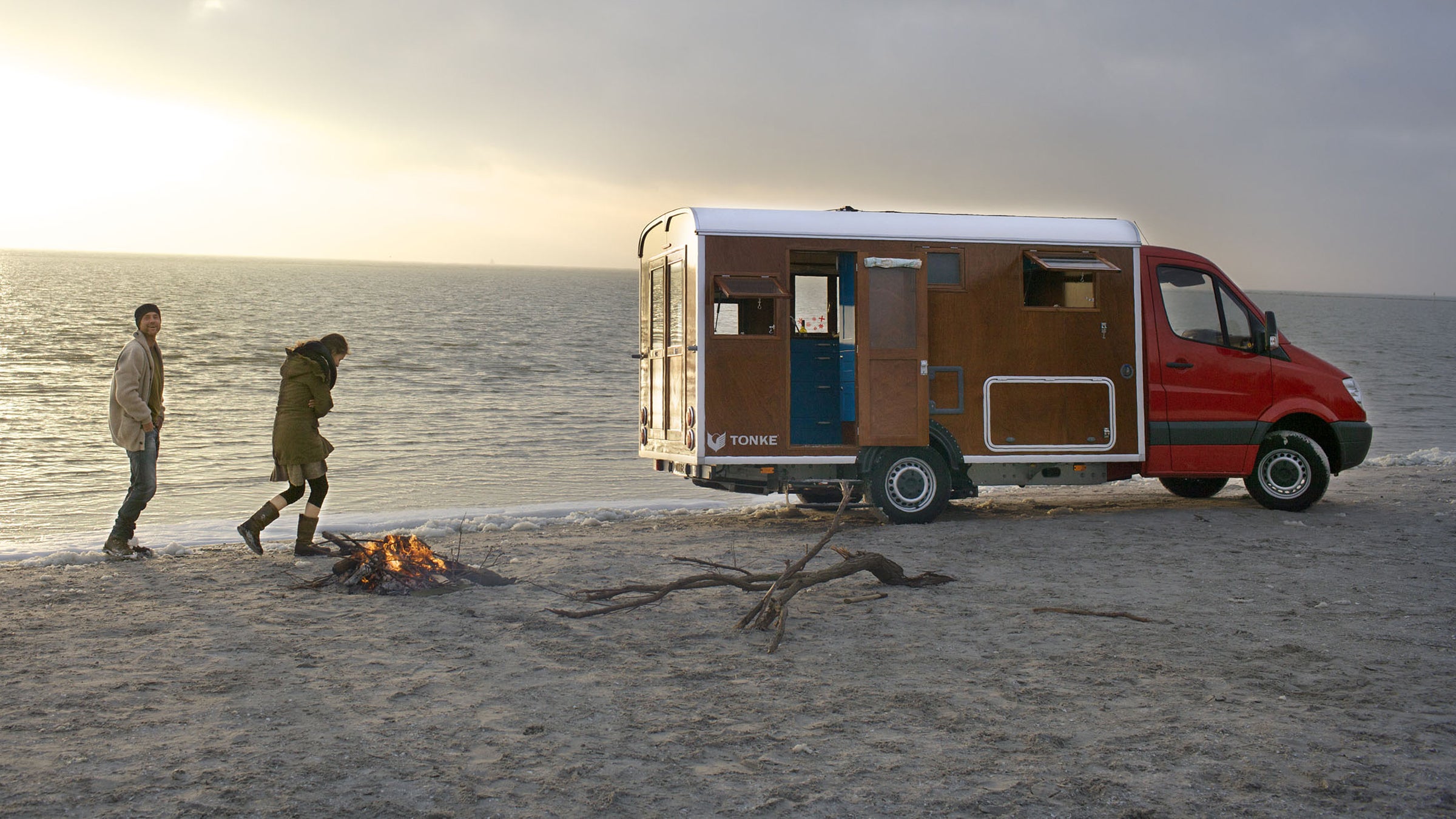 A beautiful camper inside and out. 
