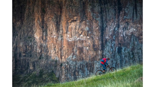 During our traverse, a typical day on the bike was about 25 to 30 miles, and we鈥檇 cram in more than 3,000 feet of climbing. Some of it we could pedal, but some parts were so steep and littered with boulders that we had to carry the bikes.