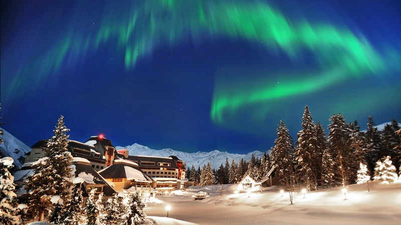 The Northern Lights brighten an otherwise dark winter in Alaska.