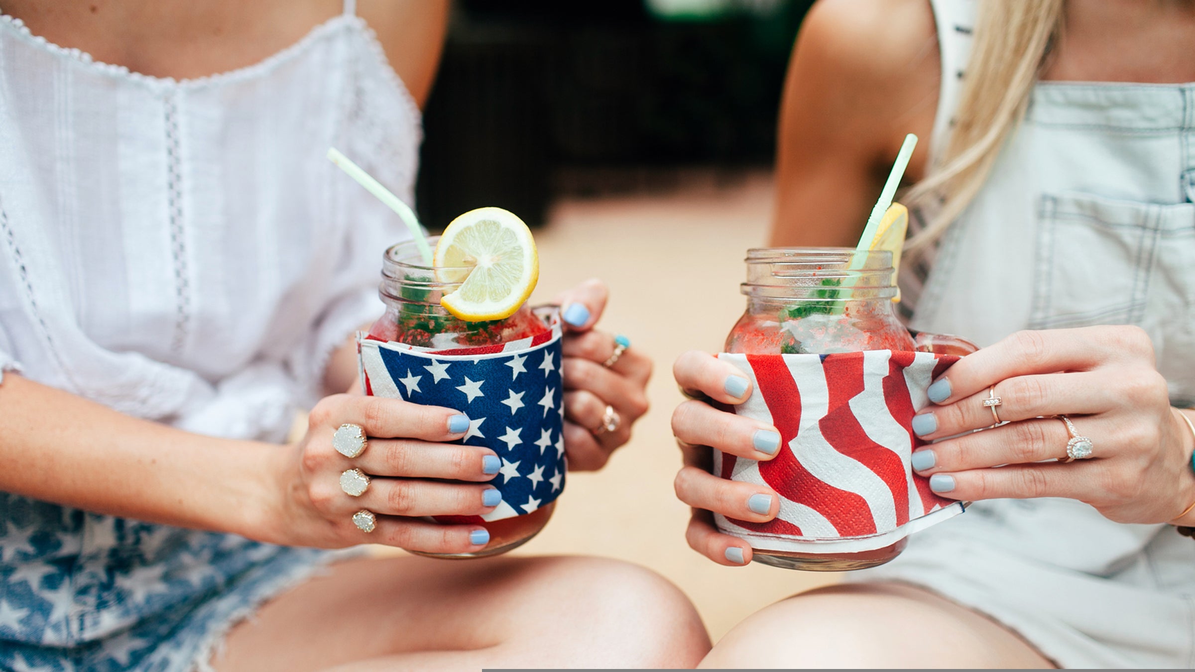 Pro tip from Maureen Petrosky; always offer a cocktail, but make it in big batches ahead of time.