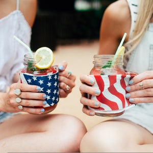 Pro tip from Maureen Petrosky; always offer a cocktail, but make it in big batches ahead of time.
