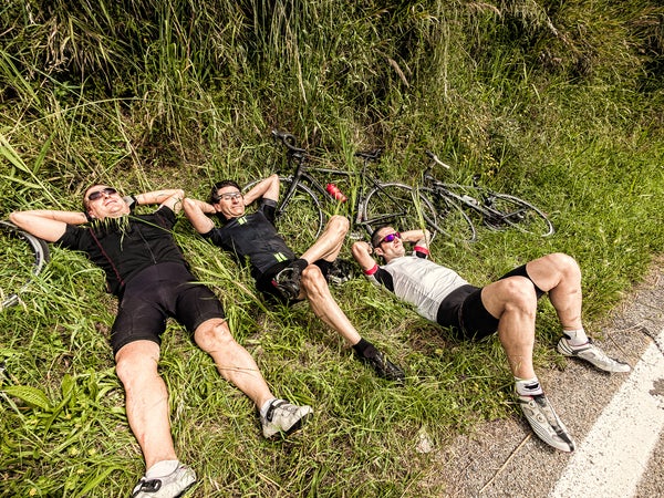 If this is what your Sunday bike ride looks like, you're doing it wrong.