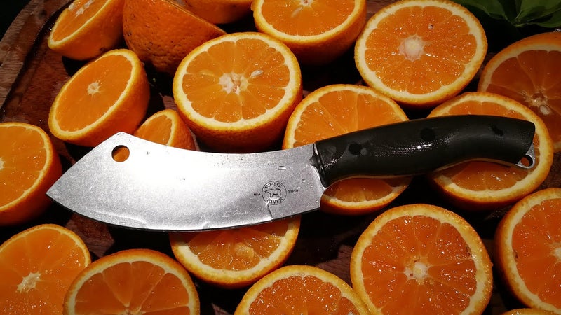 Even White River Knife and Tool is getting in on the cleaver game (as well as other chef's knives). Want one? The company can make you a custom model just like this one.