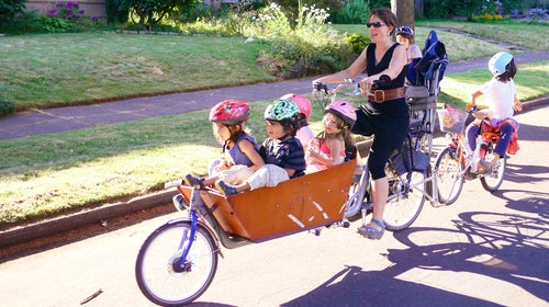 Portland's cargo-bike celebrity Emily Finch