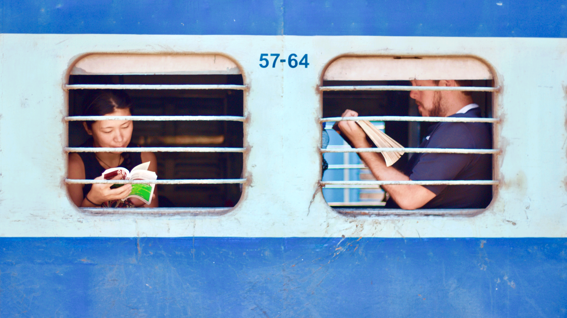 A good read is a travel essential.