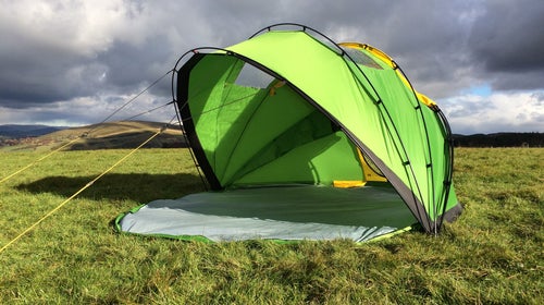 We wouldn't take it backpacking, but Mollusc is a fun tent nonetheless.