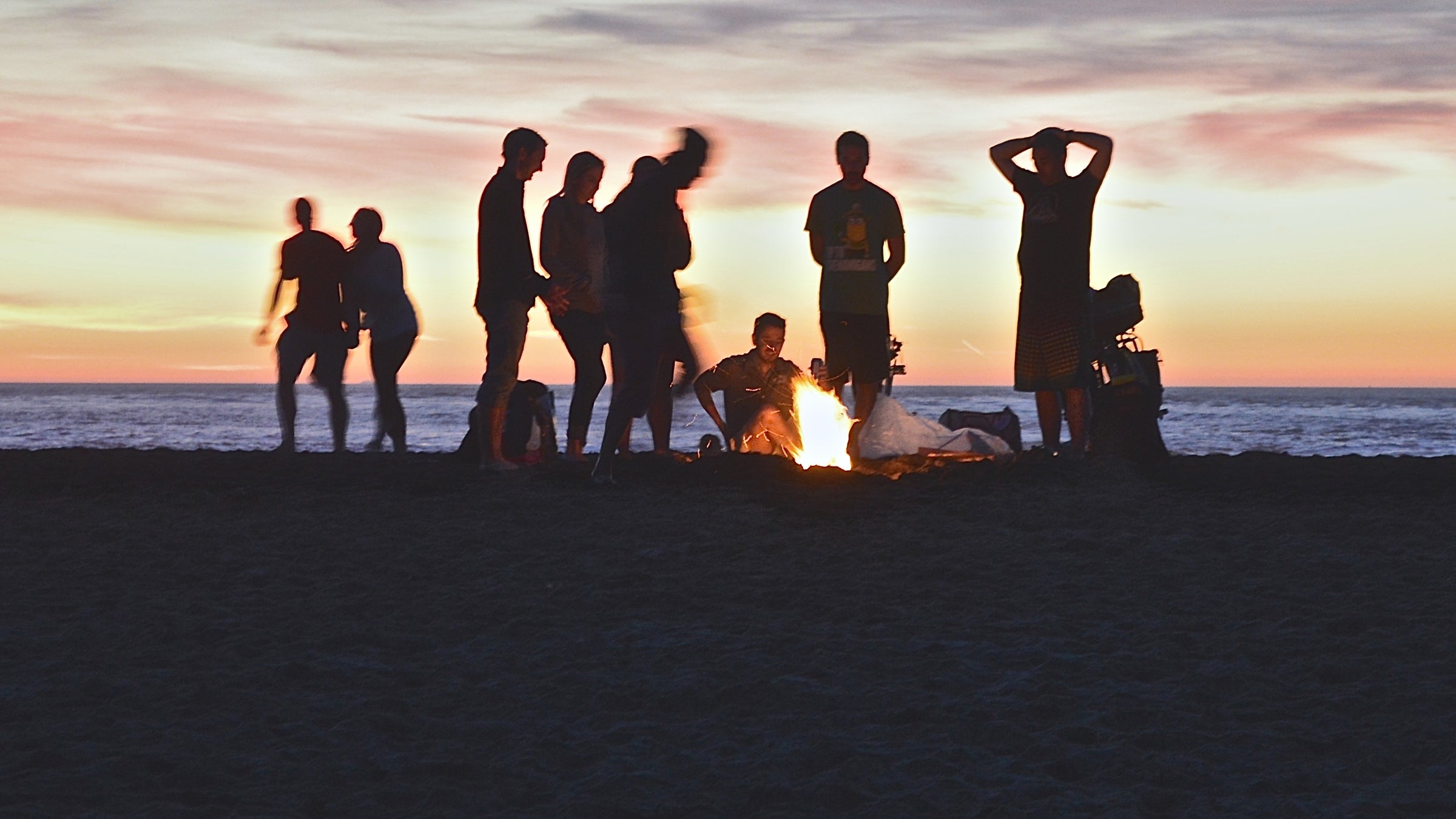 Oh, don't mind us—we're just sitting around the bonfire talking about our sophisticated pop culture interests.