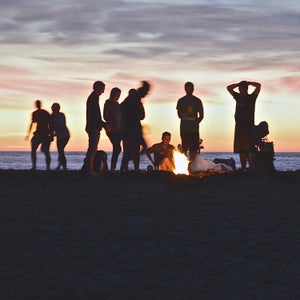 Oh, don't mind us—we're just sitting around the bonfire talking about our sophisticated pop culture interests.