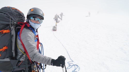 Lucy Westlake is trying to become the first American female to climb the tallest mountain in every state. To date, she's climbed 49 of the highest peaks and currently holds the record as the youngest girl to climb the lower 48.