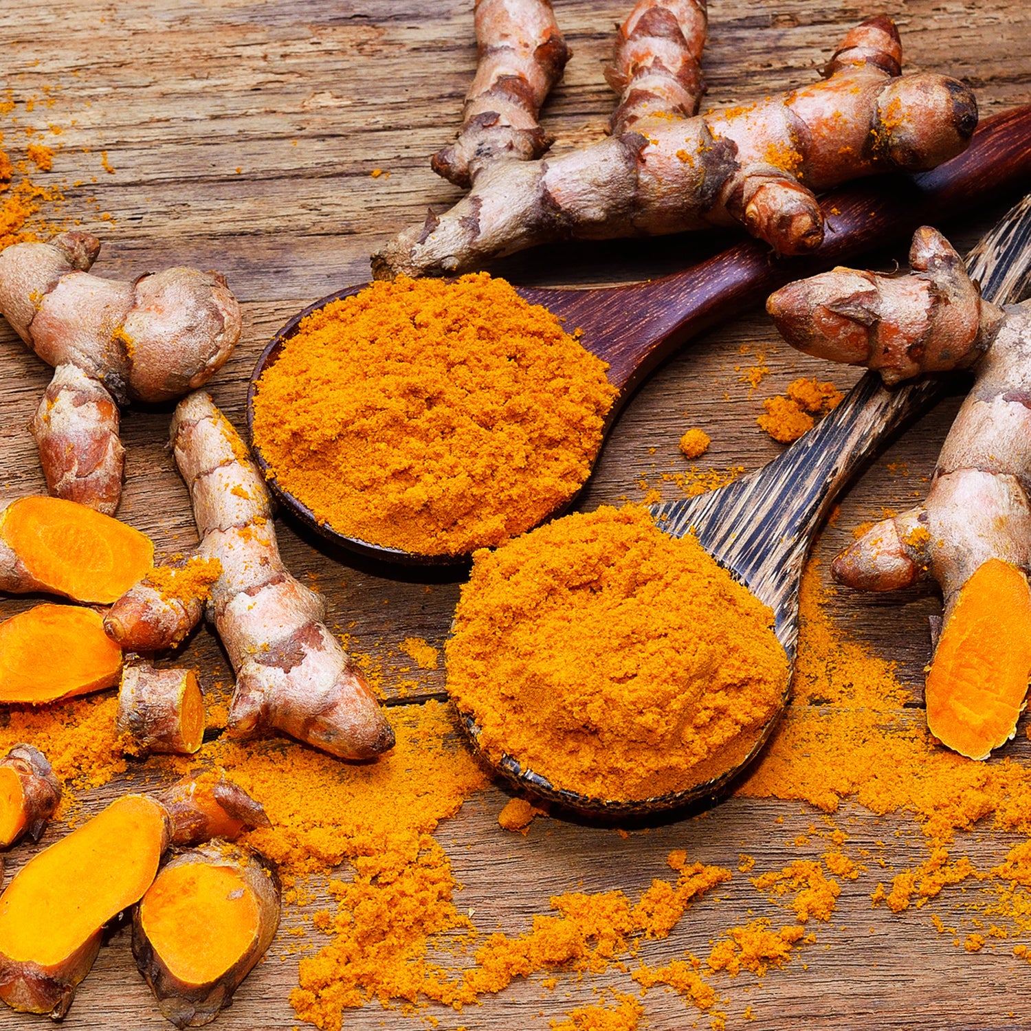 Implementing herbs—such as turmeric—into your diet can decrease inflammation and aid recovery.