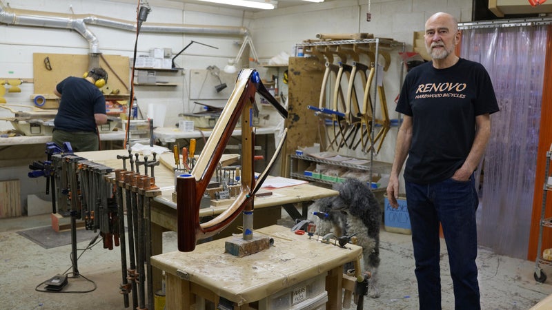 Wheeler, in his Portland shop.