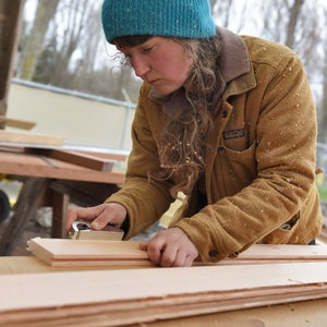Photos of Clint Thompson and his boat repair crew from Port Townsend