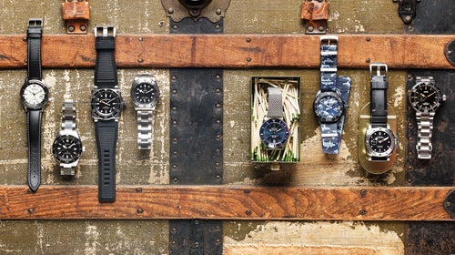 Watches worthy of underwater adventures.