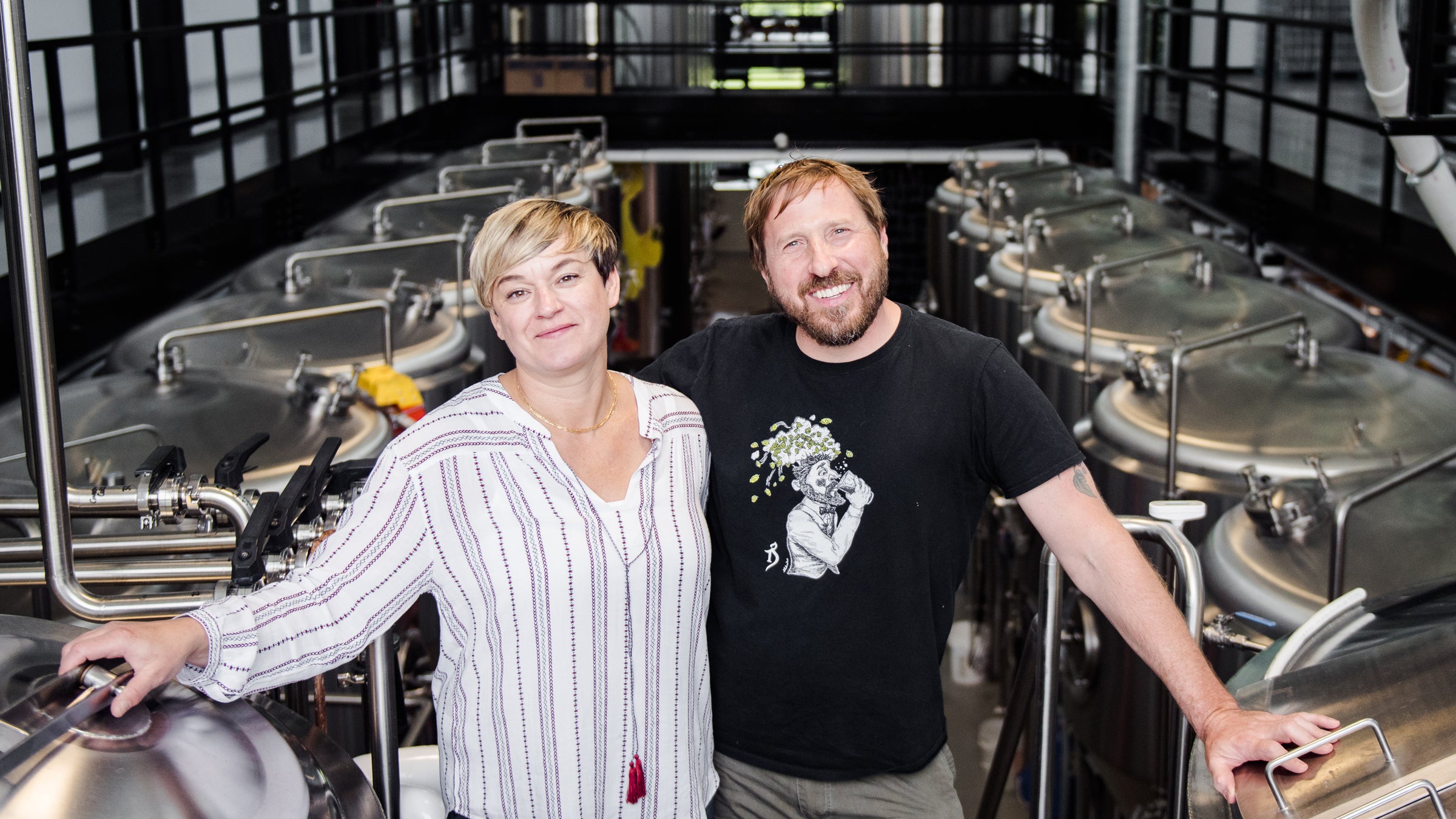 John and Jen Kimmich are the creators of the cult classic Heady Topper Double IPA.
