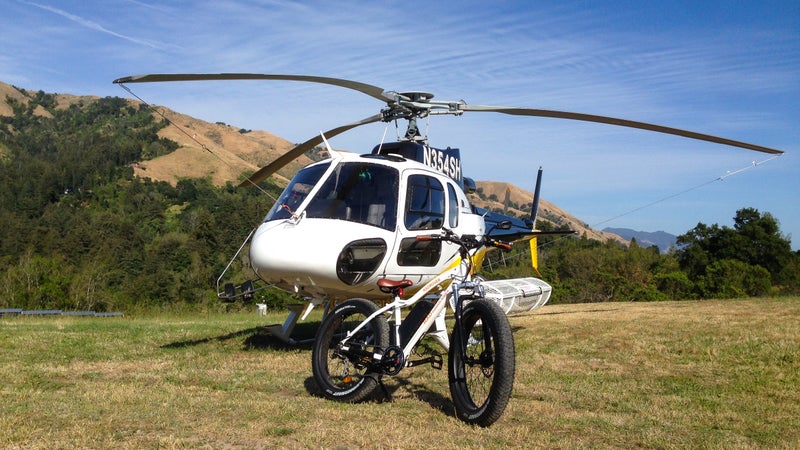 If a shuttle is too pedestrian, try a helicopter.