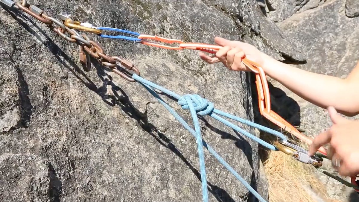 Cleaning a Top Rope Anchor with AMGA - Outside Online